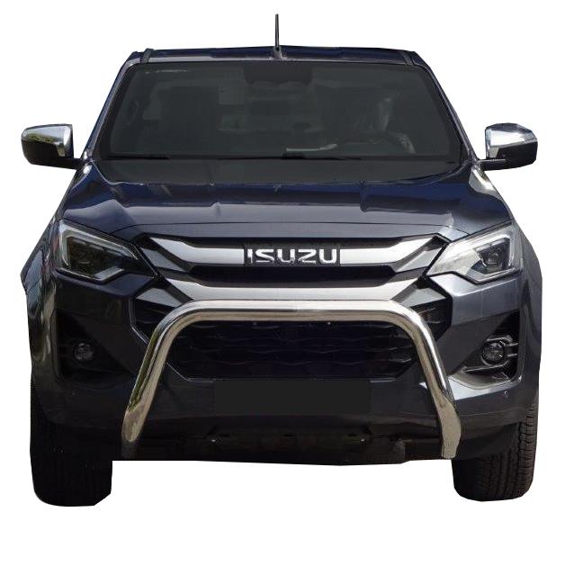 Protezione Anteriore-Super Bar Inox Ø 76 Isuzu Dmax 2024+