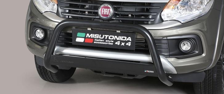 Pare Buffle Acciaio Inossidabile 63 Fiat Fullback 2016+ Ce