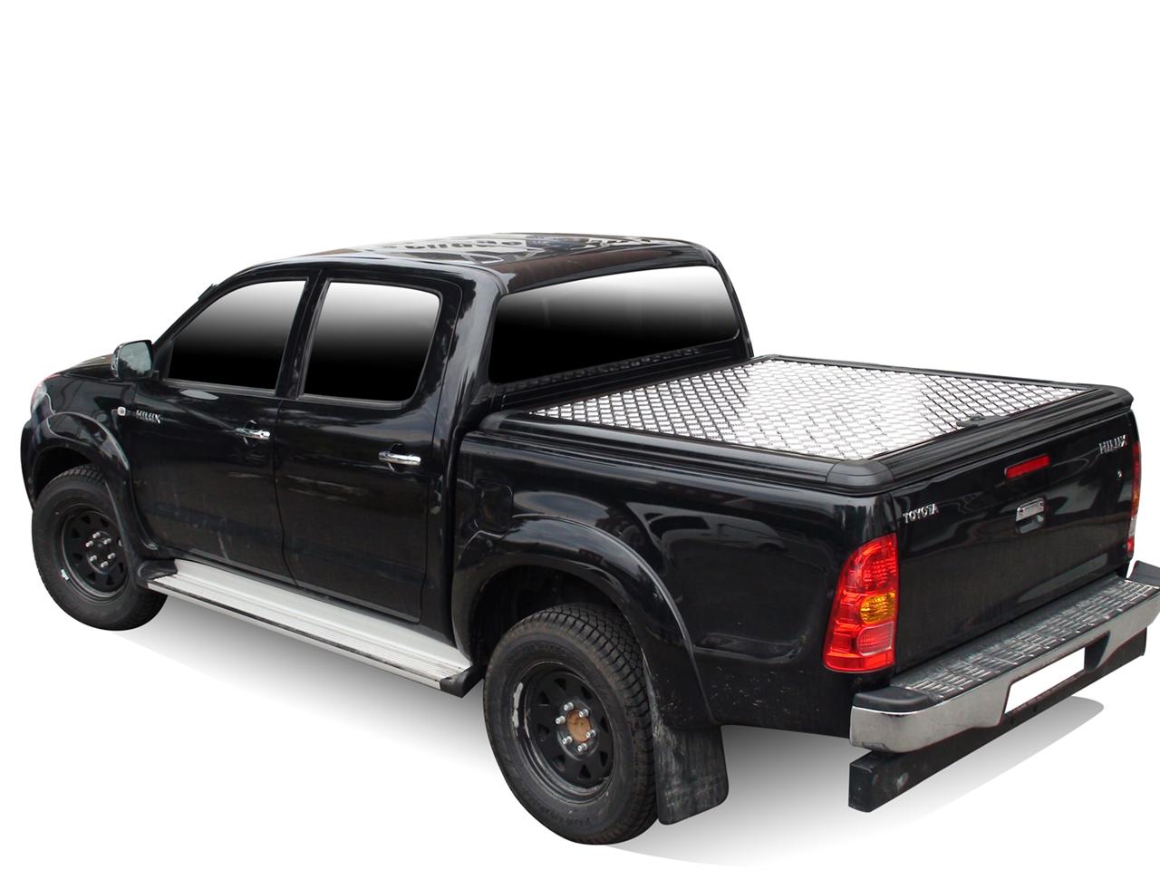 Tonneau Cover Upstone In Alluminio Toyota Hilux/vigo Extra Cab 2005-2014