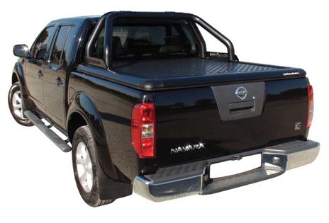 Coperture Benne Alu Nissan Navara Dc Lunga Benne 2010+ Thermolaque Nero