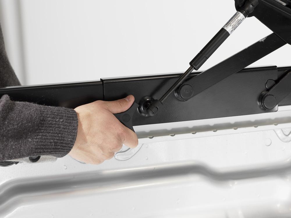 Tonneau Cover Upstone In Alluminio Termolaccato Nero Ford Ranger Super Cab 2012+