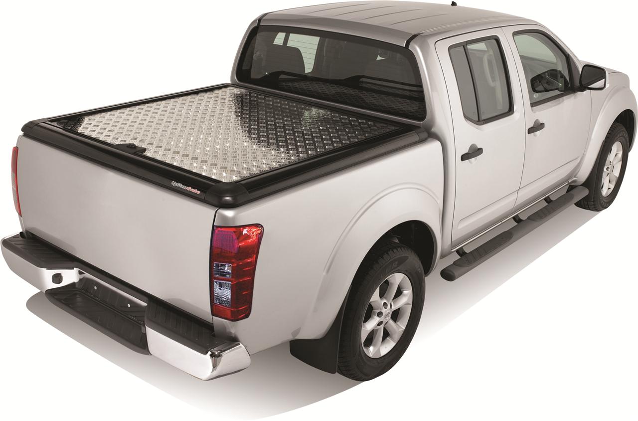 Tonneau Cover Upstone In Alluminio Mitsubishi L200 Club Cab 2006+/dmax Space -2011