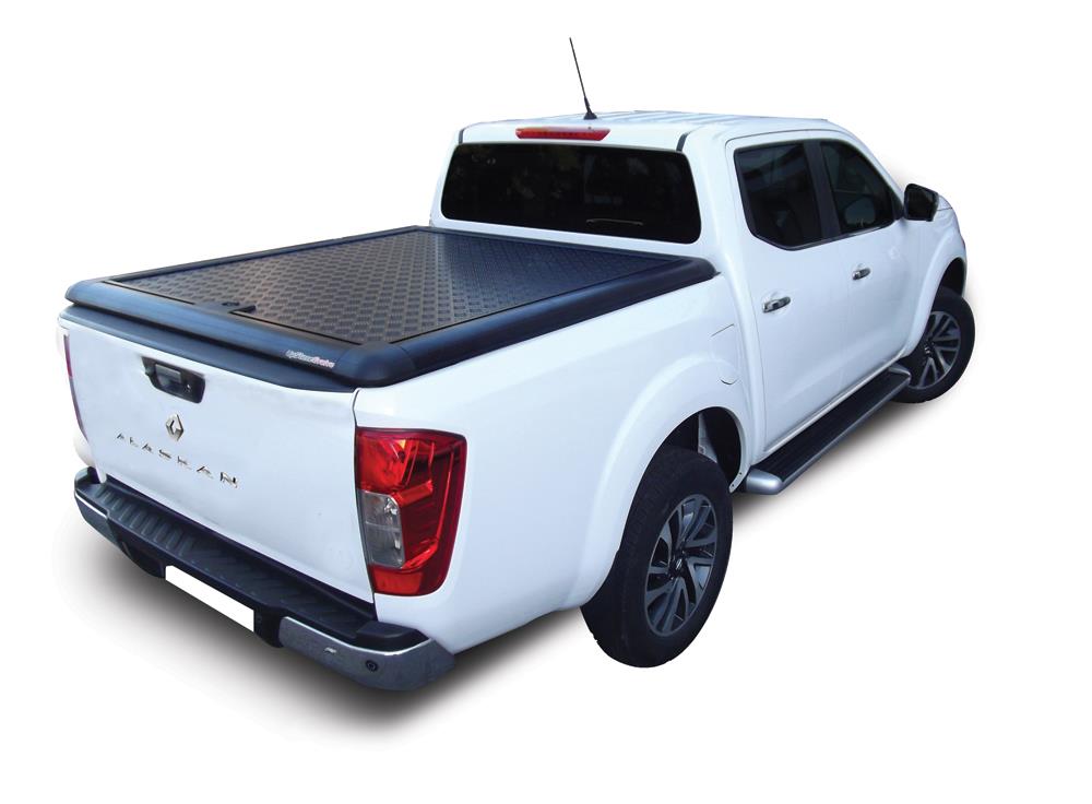 Tonneau Cover Upstone In Alluminio Nero Renault Alaskan 2016+ D/c