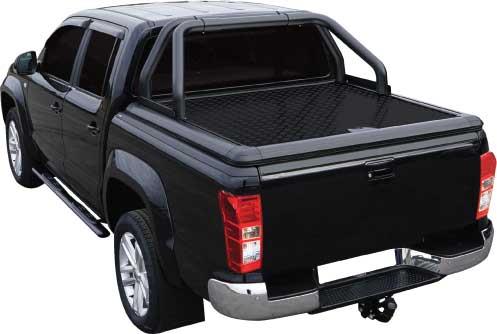 Tonneau Cover Upstone In Alluminio Nero Isuzu D-Max 2012/2020 Doppia Cabina