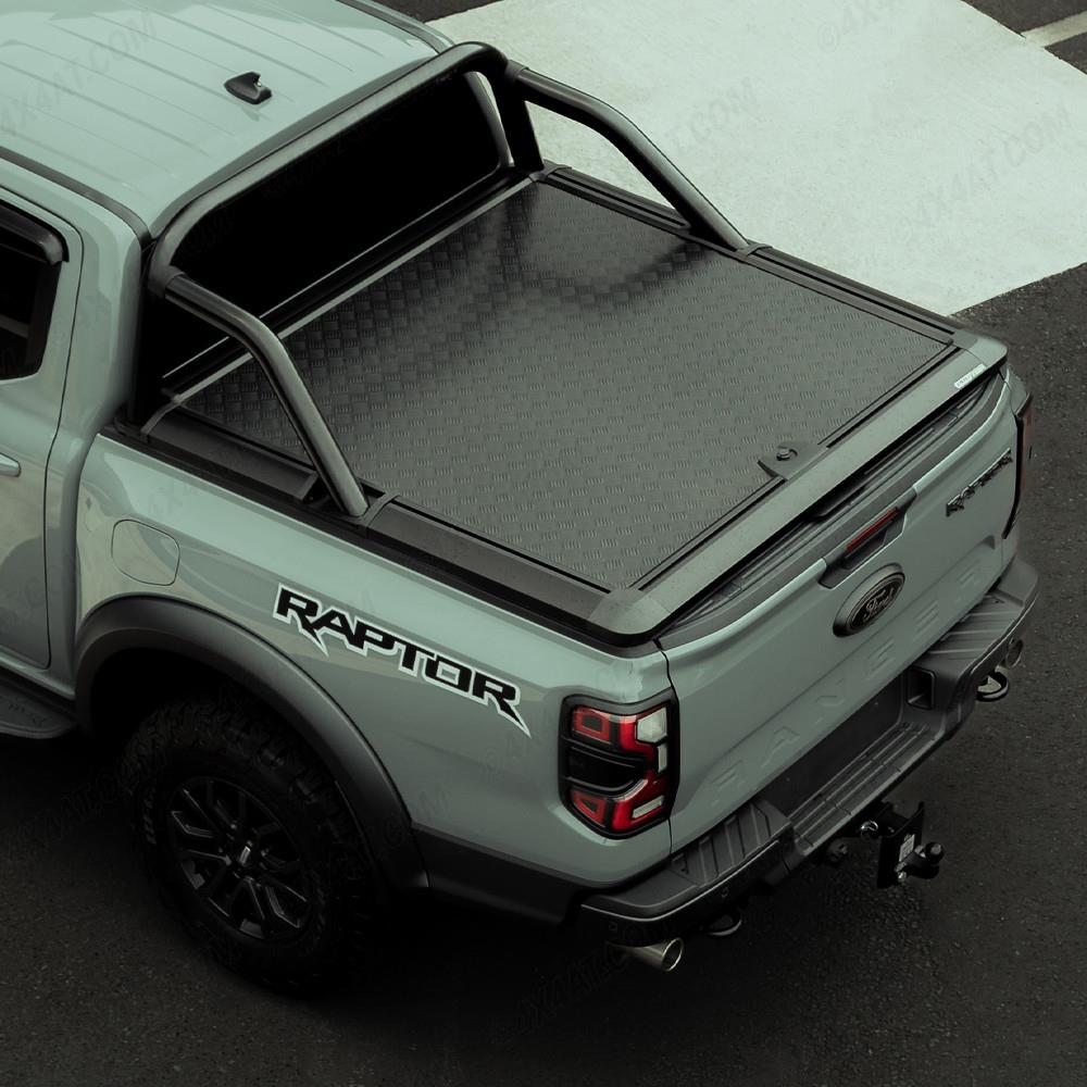 Roll Bar Nero Ø76 Compatibile Con Il Coperchio Tonneau Upstone Ford Ranger 2023+ (Salvo Wildtrak)