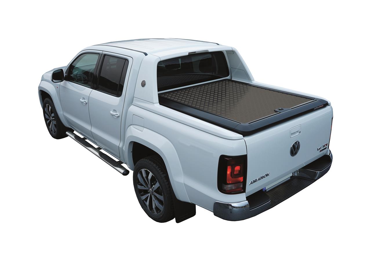 Tonneau Cover Upstone In Alluminiovolkswagen Amarok V6 Double Cab Thermolacato Nero