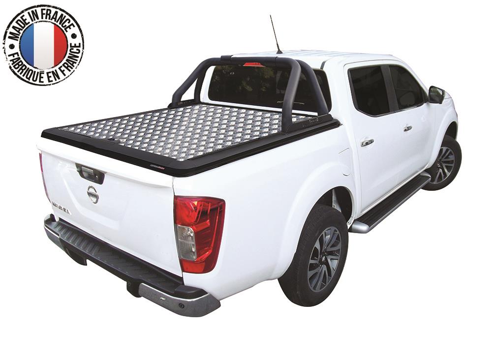 Tonneau Cover Upstone In Alluminio Nissan Np300 Doppia Cabina 2016/2021