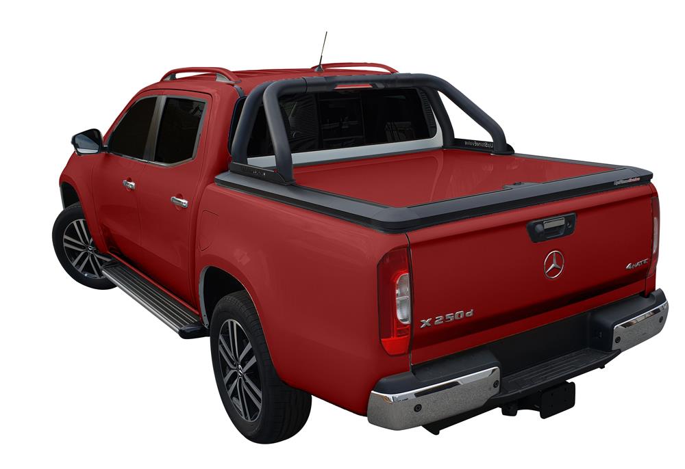 Tonneau Cover Upstone In Alluminio Mercedes Classe X 2016/2020 Peint Rosso Danakil 3142
