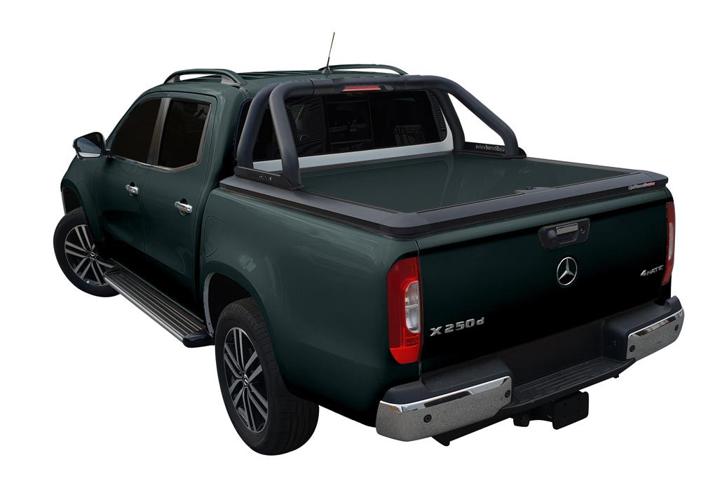 Tonneau Cover Upstone In Alluminio Mercedes Classe X 2016/2020 Peint Verde Granit 6580