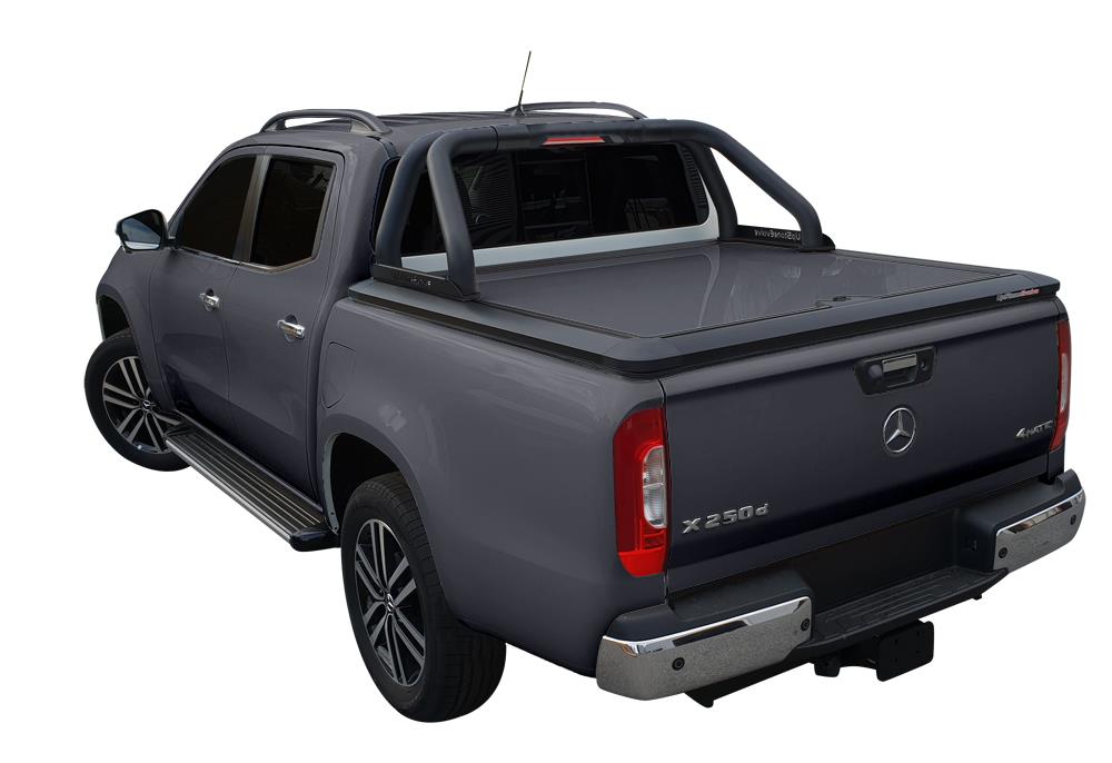 Tonneau Cover Upstone In Alluminio Mercedes Classe X 2016/2020 Peint Grigio Roccia 7259