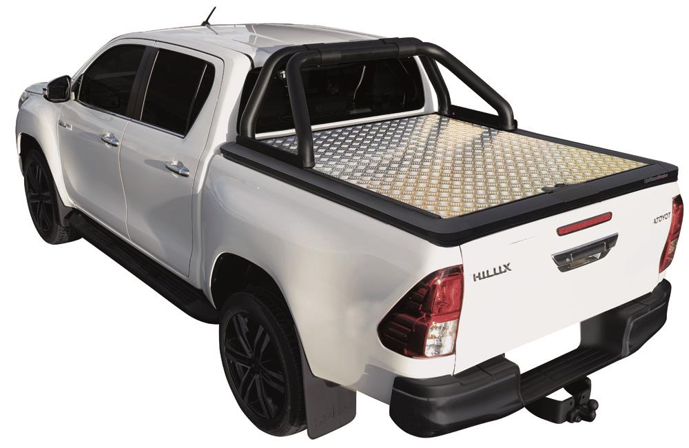 Tonneau Cover Upstone In Alluminio Toyota Hilux 2016+ Doppia Cabina