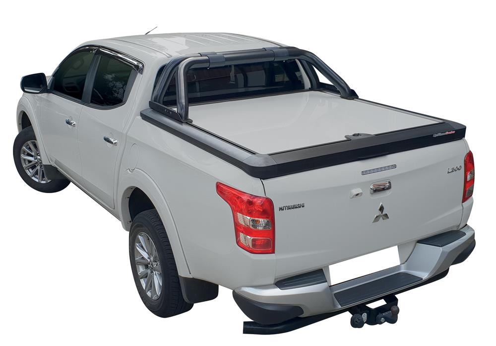 Tonneau Cover Upstone In Alluminio Mitsubishi L200 Club Cab  2016+ Peint Grigio U25