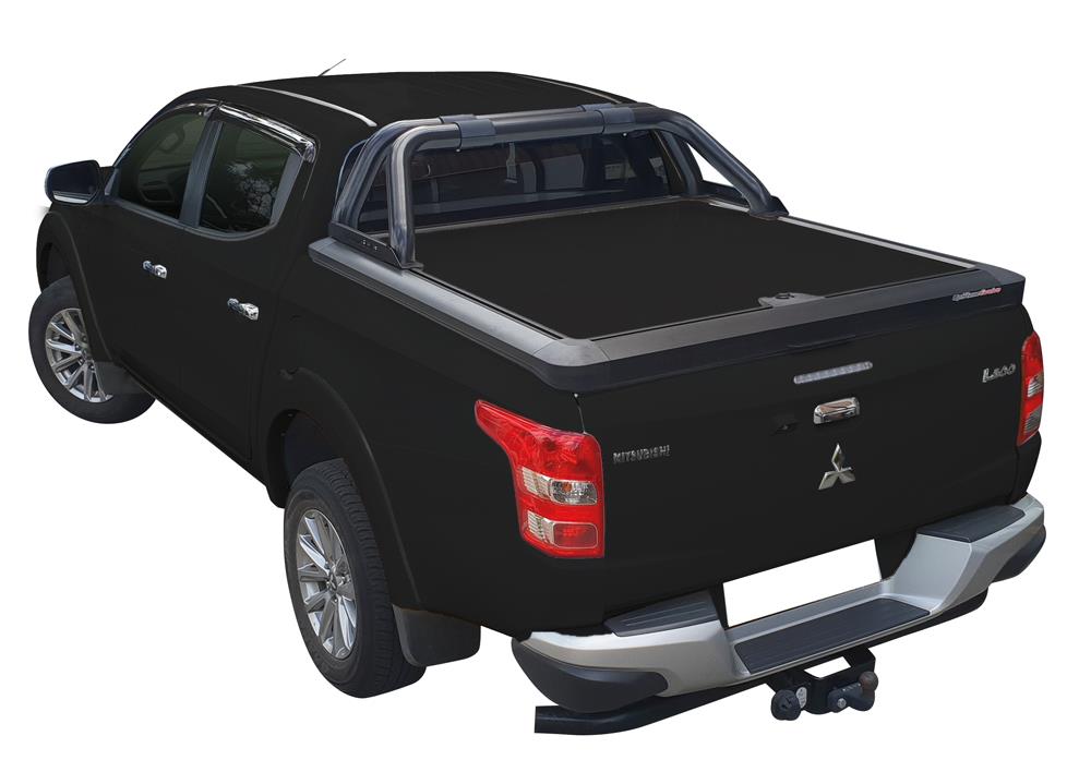 Coperchio In Alluminio V2 Mitsubishi L200 Club Cab 2016+ Nero X37