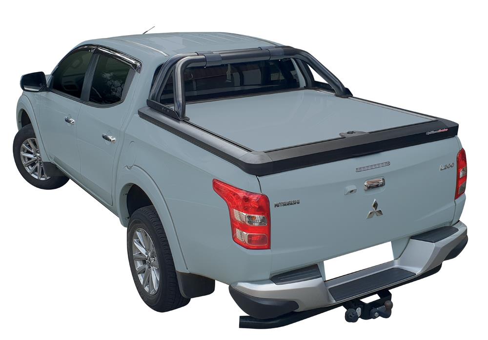 Tonneau Cover Upstone In Alluminio Mitsubishi L200 Club Cab  2016+ Peint Grigio U17
