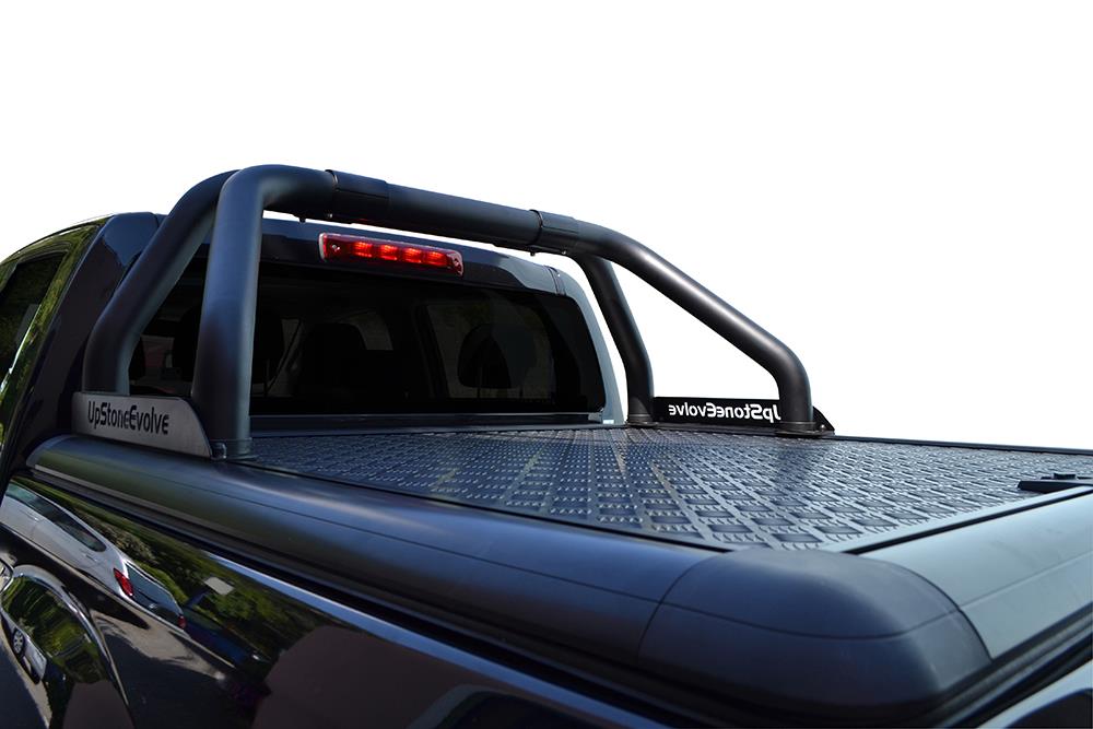 Tonneau Cover Upstone In Alluminio Nero Isuzu D-Max 2012/2020 Doppia Cabina