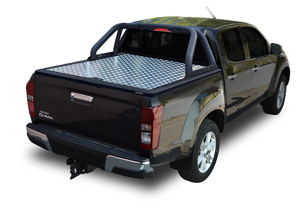 Tonneau Cover Upstone In Alluminio Isuzu D-Max 2012+ Space Cab