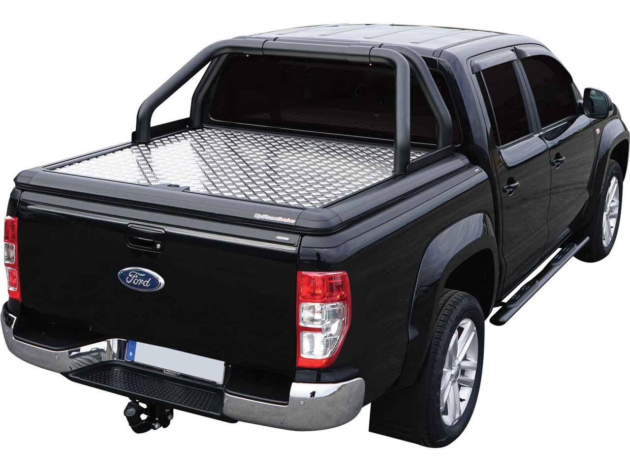 Roll Bar Doppio Tubo  Nero Ø76 Per Tonneau Cover Upstone Ranger / L200 D/c