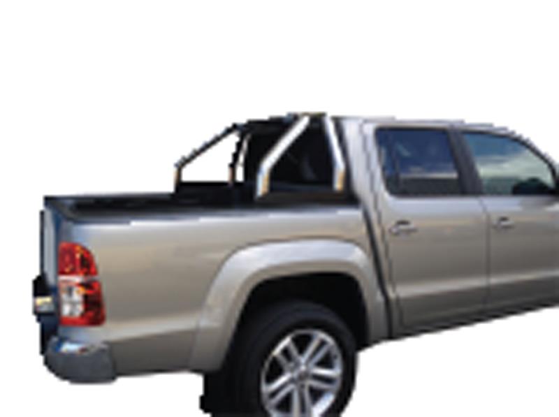 Barra Di Rotolamento Del Tubo Doppio Ø 76 Toyota Hilux 2016+ Dell'acciaio Inossidabile Upstone