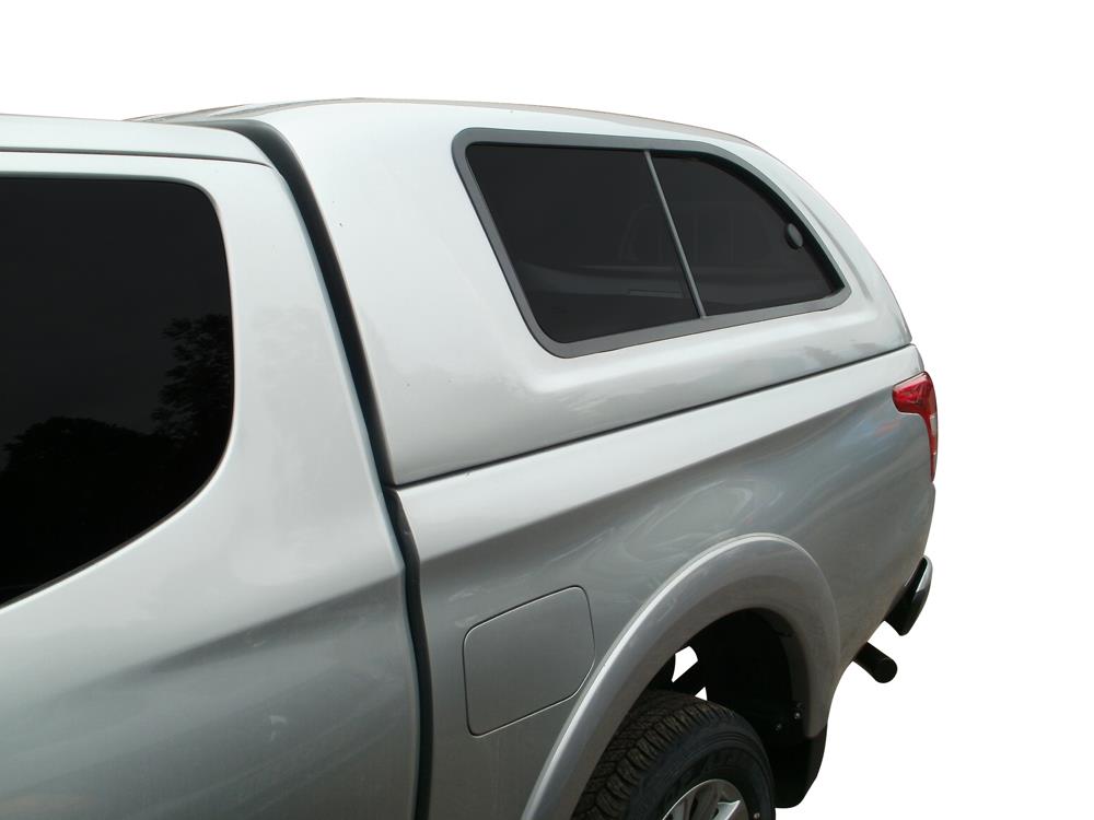 Hard Top Fb Mitsubishi L200 2016+ Doppia Cabina Av Vetro Laterale Bianco W54