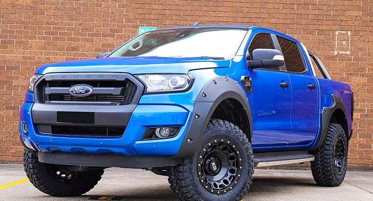 Kit Parafanghini Laterali Abs Ford Ranger 2015+ Doppia Cabina & Super Cab