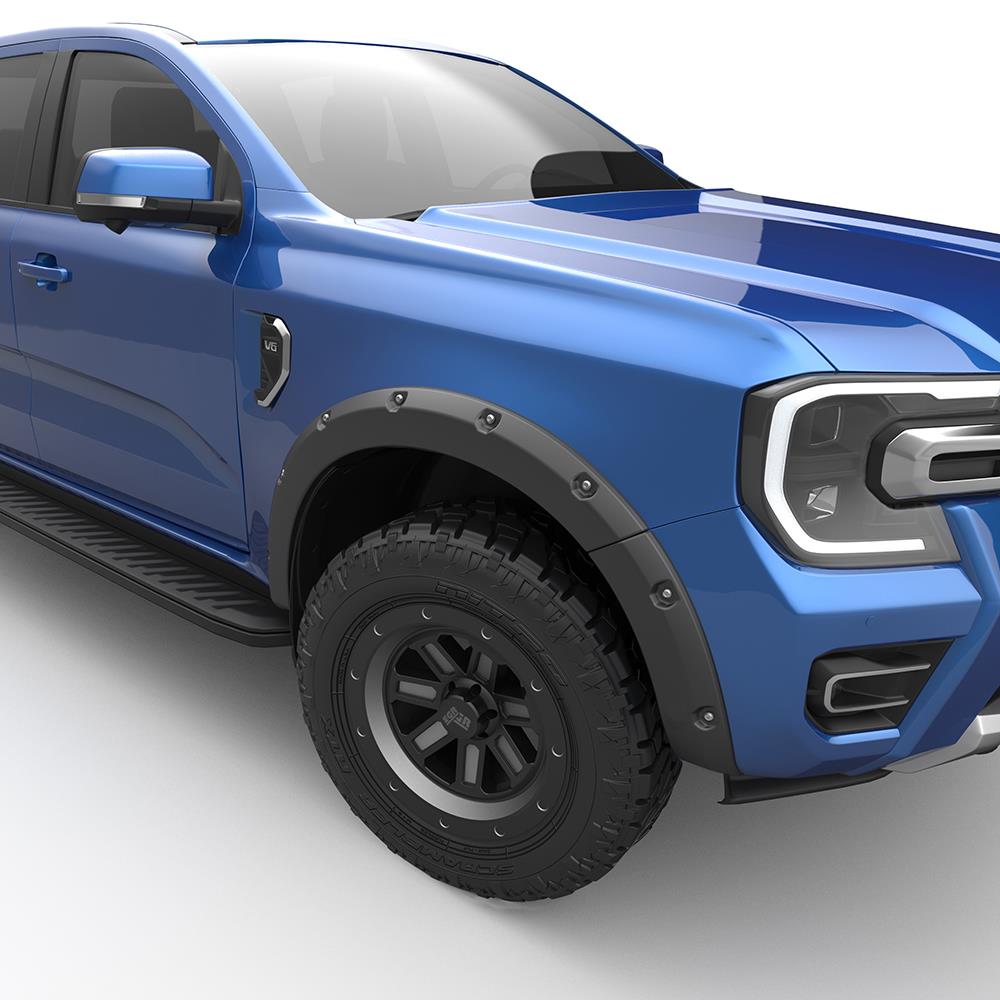 Alette Di Allungamento Nero Ford Ranger Wildtrak 23+Dc Bulloni A Vista