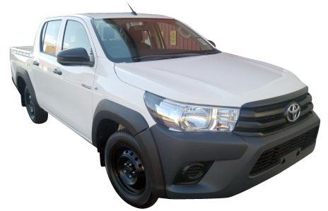 Kit Parafanghii Laterali Supplementari Toyota Hilux 2019/2021