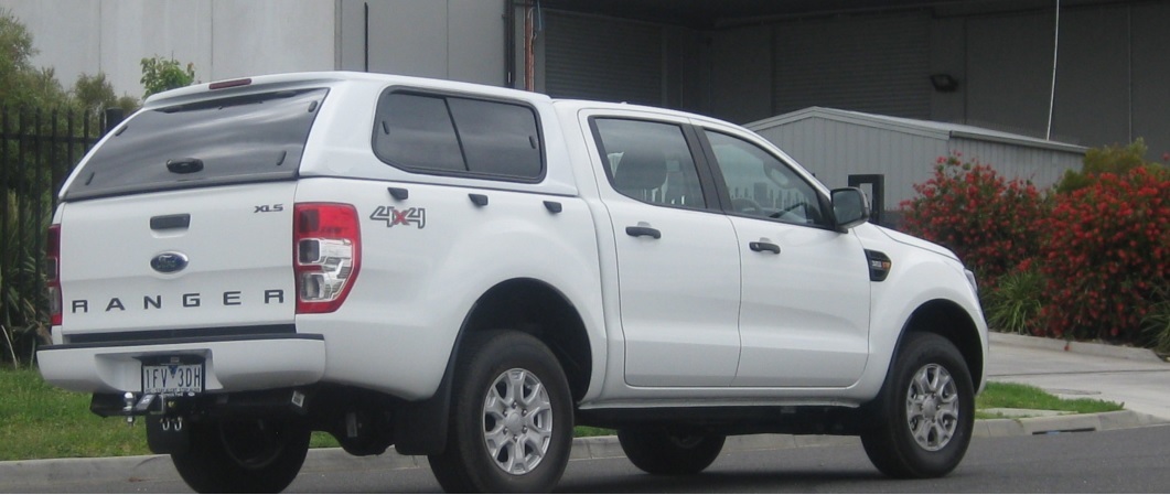 Hard Top S-Line Ford Ranger 2012+ Doppia Cabine Con Vetri Grigio Perla 2Pnc