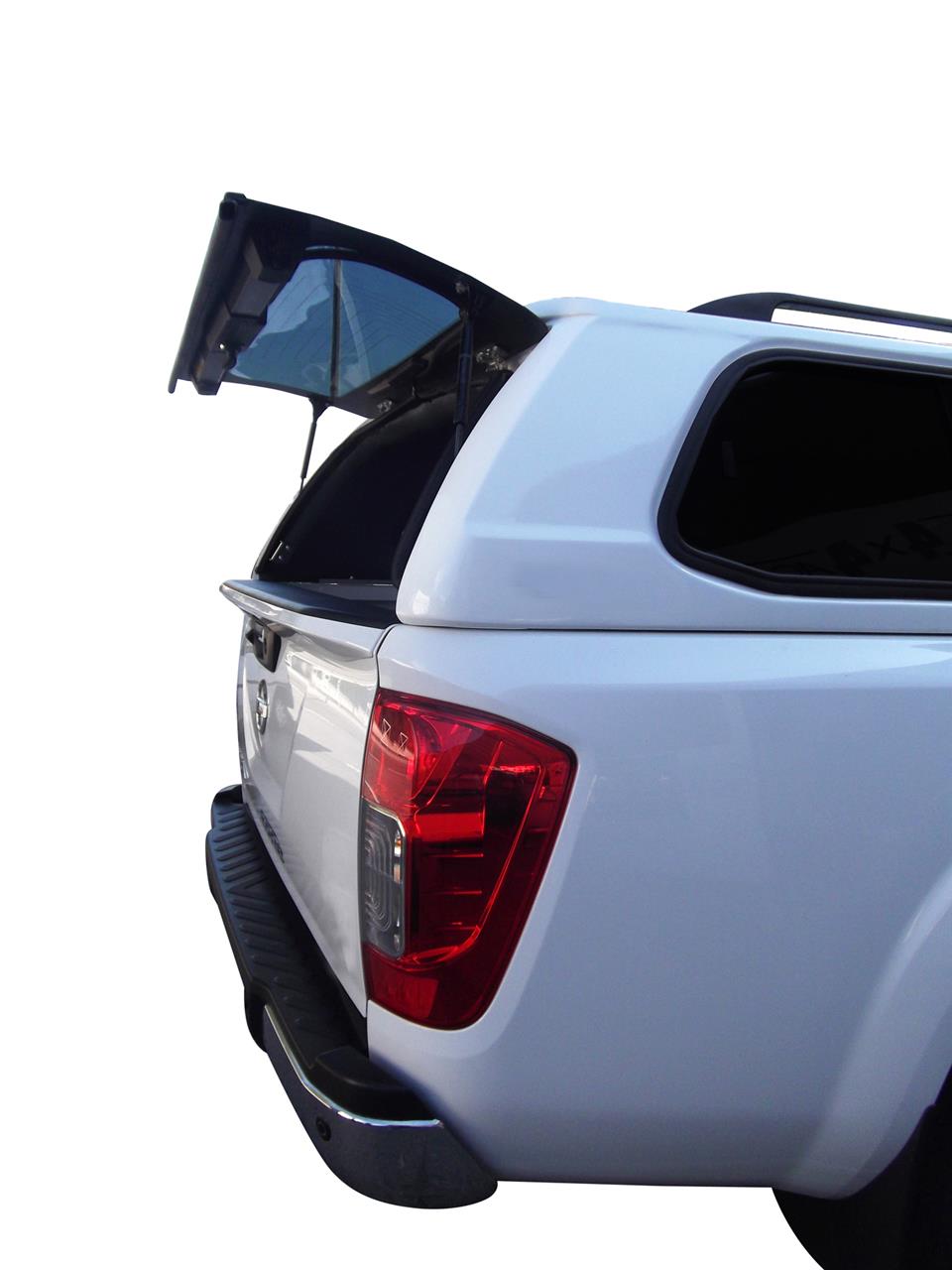 Hard Top S-Line Nissan Np300 2016+ Doppia Cabina Con Vetri Nero Gno