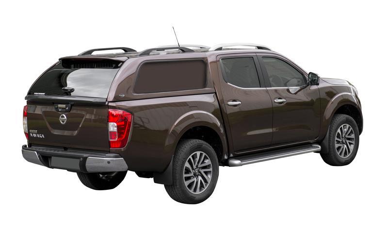 Hard Top Sline Gls Nissan Np300 Doppia Cabina Sanza Vitro Bianco Qm1