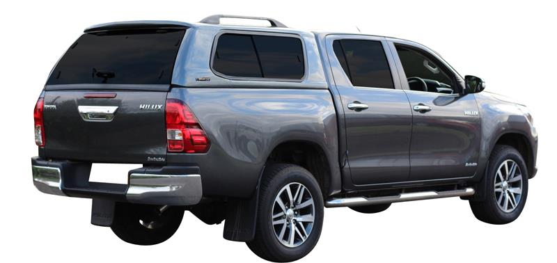 Hard Top Sline Gls Toyota Hilux 2016+ Xtra Cab Con Vetri Bianco 070