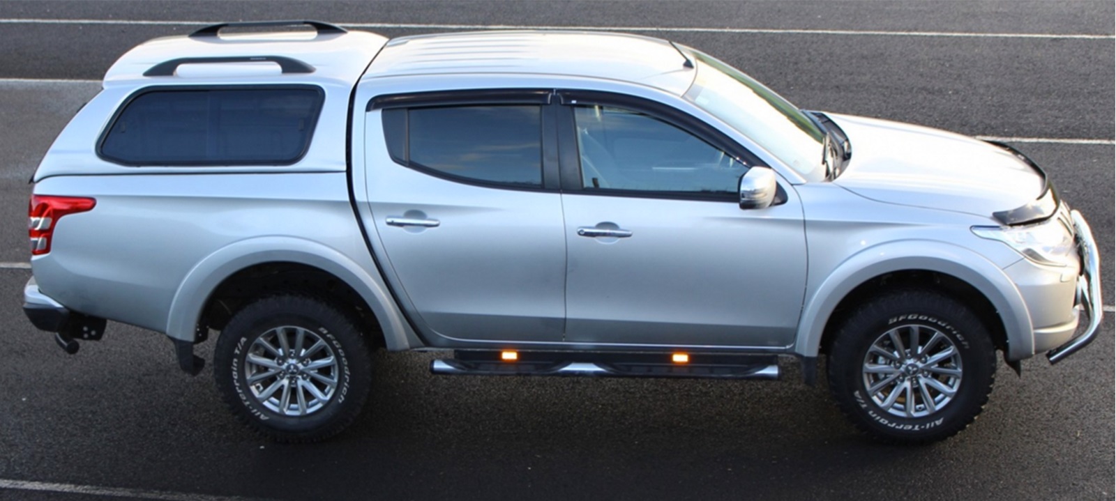 Hard Top S-Line Mitsubishi L200/fiat Fullback D.cab 2015+ Con Vetri Rosso R59