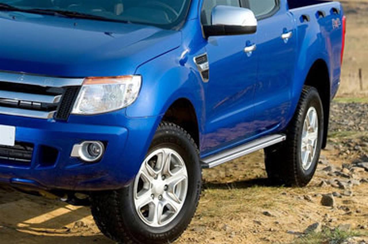 Pedane Alu S50 Ford Ranger 2012 E 2016+ Doppia Cabina