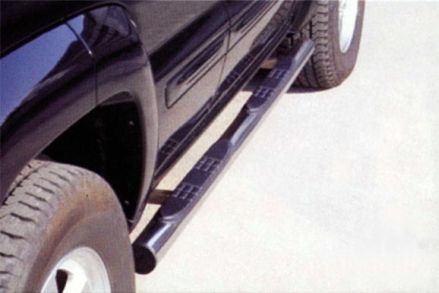 Pedane Laterali Inox Ø76 Jeep Cherokee 2002/2007