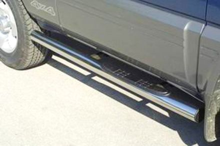 Pedane Laterali Inox Ø76 Nissan Terrano Li 5P