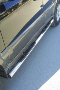 Pedane Laterali Inox Ø76 Kia Sorentol 2002/2008