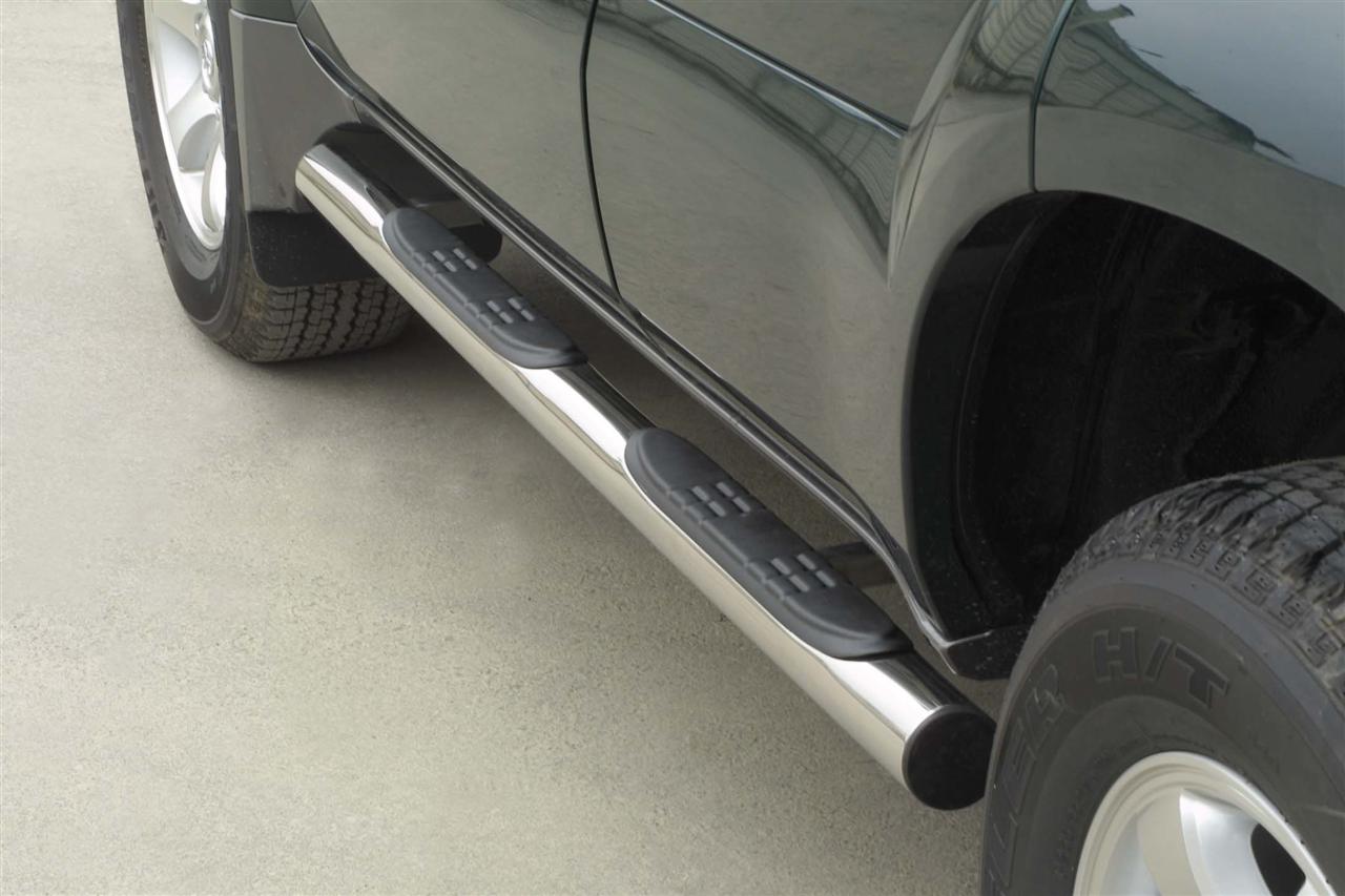 Pedane Laterali Inox Ø76 Toyota J120 5P