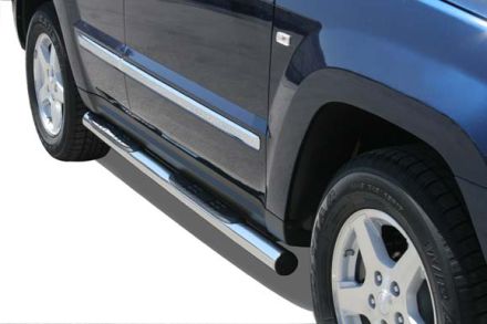 Pedane Laterali Inox Ø76 Grand Cherokee 2005+