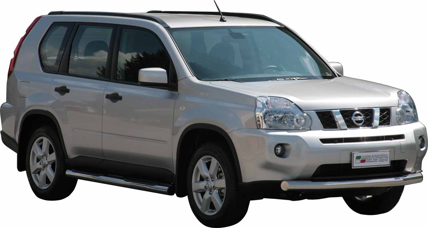 /pedane Laterali Inox Ø76 Nissan Xtrail 2007/2010