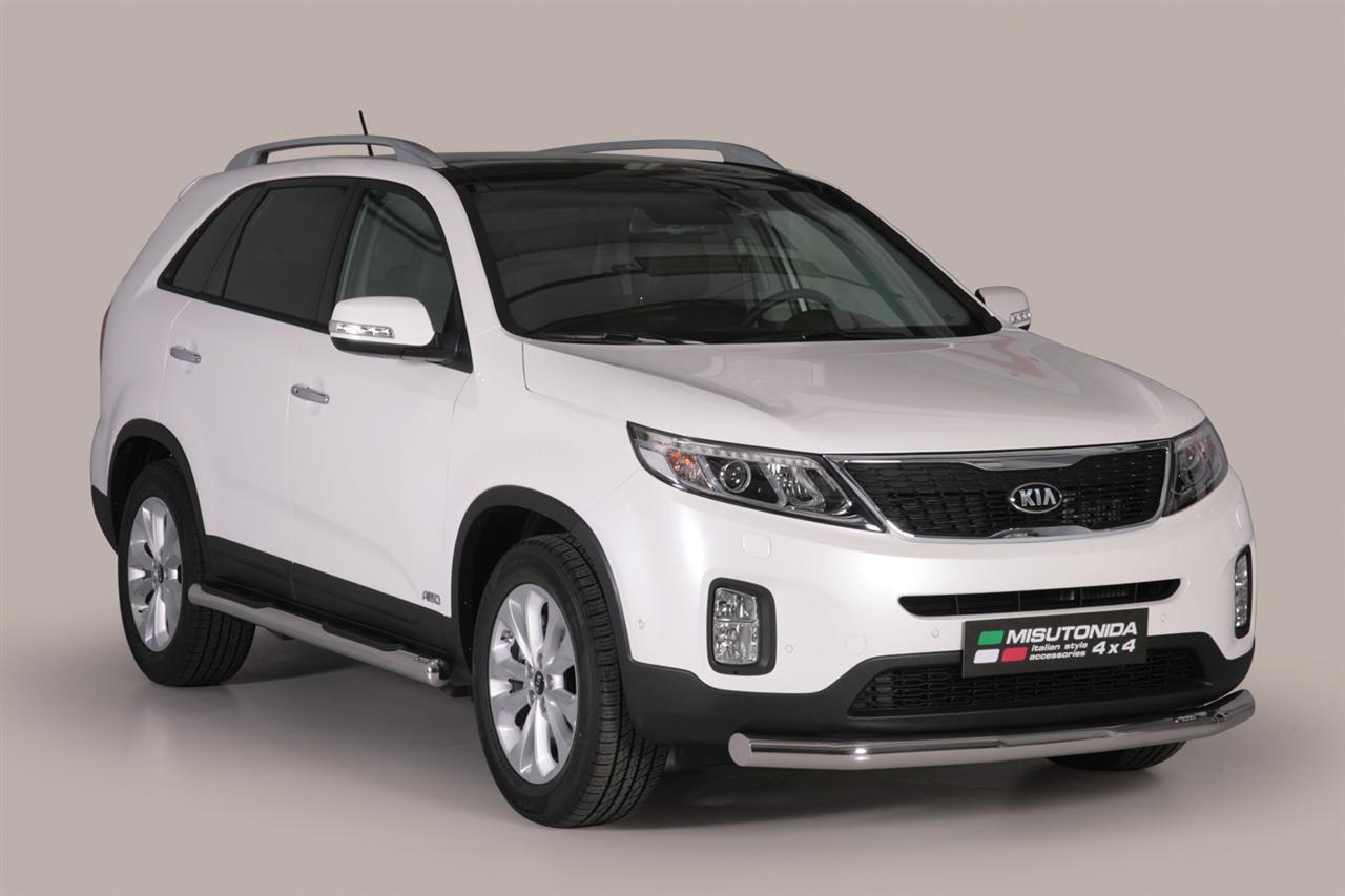 Pedane Laterali Inox Ø76 Kia Sorento 2013+