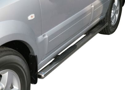 Pedane Laterali Ovali Inox Ø76 Kia Sorento 2006/2008