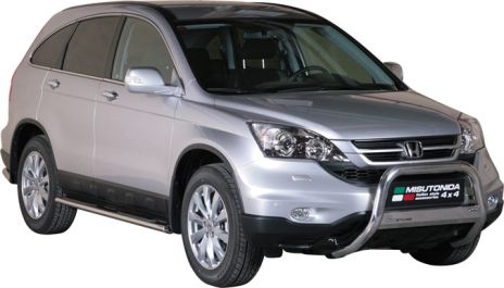 Pedane Laterali Ovali Inox Ø76 Honda Crv 2010+