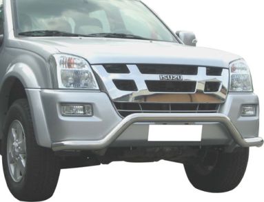 Tubo Di Protezione Anteriore Ø63 Isuzu Dmax 2003/2006 (Large Bar)