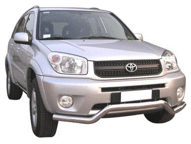 Tubo Di Protezione Anteriore Ø63.5 Toyota Rav'4 2004/2006 (Large Bar)