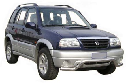 Tubo Di Protezione Anteriore Ø63.5 Suzuki Grand Vitara 1998/2005 (Large Bar)