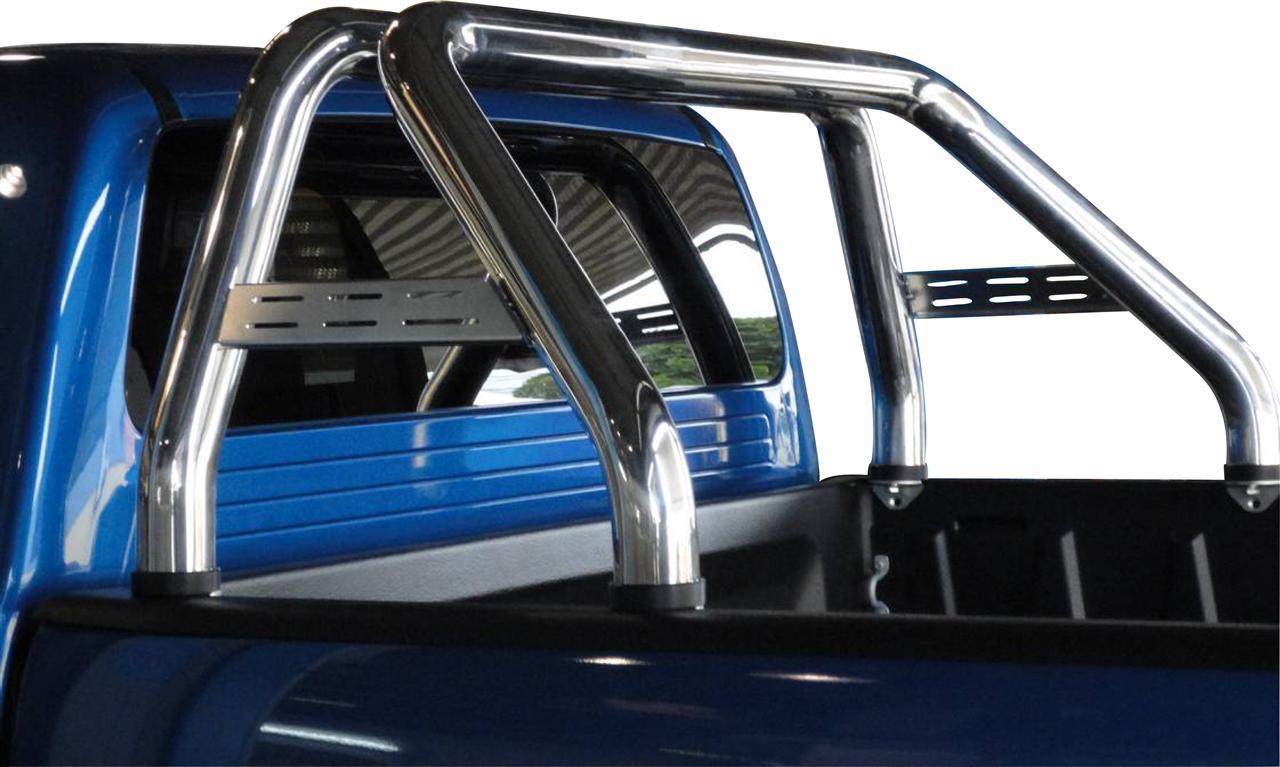 Roll Bar Inox Ø70 Nissan Np300 2016+ Montaggio Con Bedmar Senza Bordi