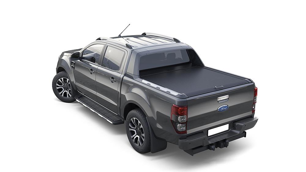 Roll Top Cover Nero Mountain Top By Realtruck Ford Ranger Wildtrack 2016+ Doppia Cabina