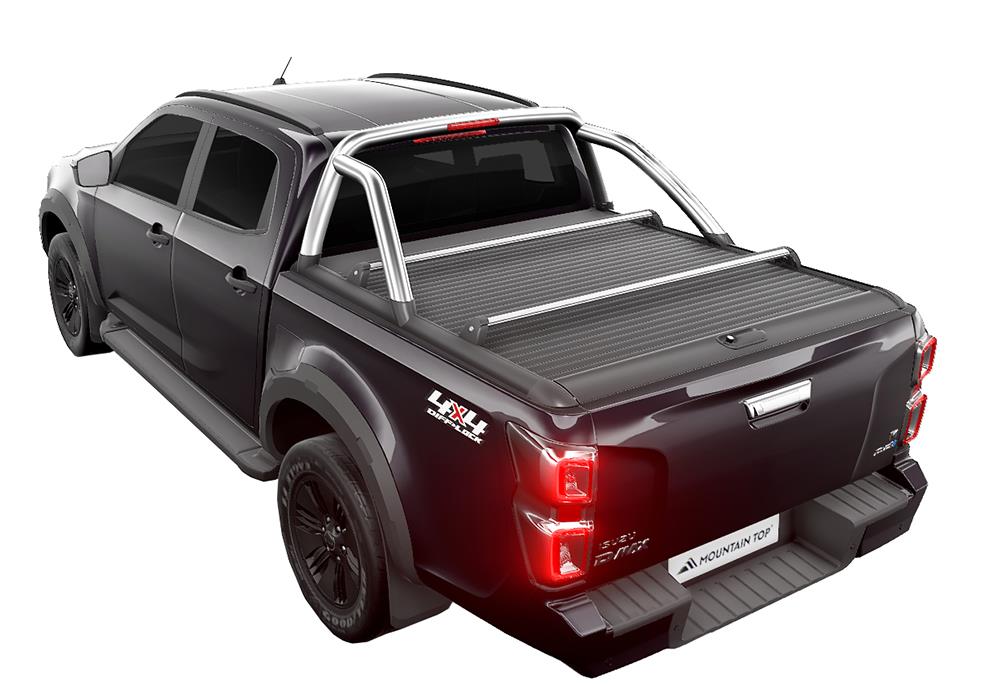 Roll Top Cover Inox Mountain Top By Realtruck Isuzu Dmax 2012/2020