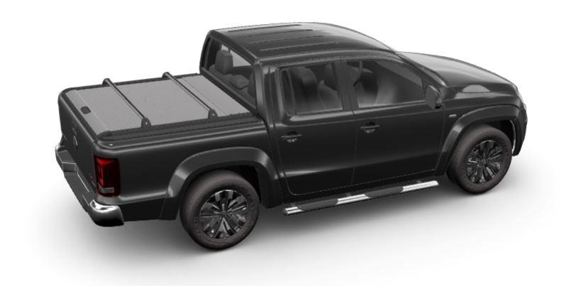 Roll Top Cover Mountain Top By Realtruck Wolkswagen Amarok 2010+ Doppia Cabine Grigio