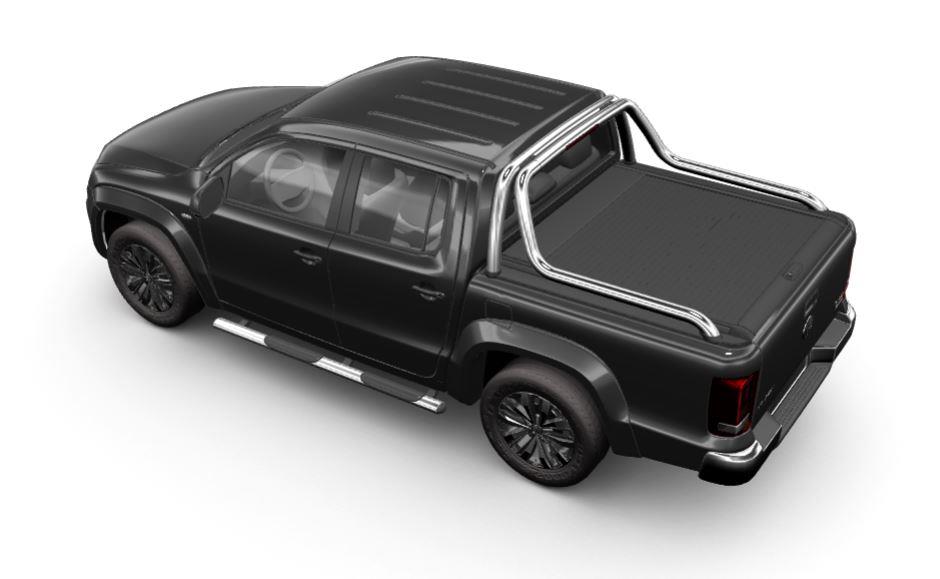 Roll Cover Mountain Top By Realtruck Vw Amarok Canyon/diavel 2017+ Dc Noir