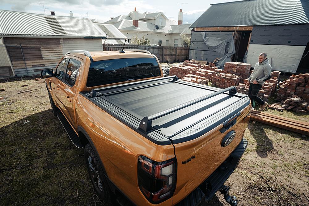 Barra Del Tetto Sul Bordo Del Benne Montagna Top Da Realtruck Ford Ranger/vw Amaro 2023 + Nero